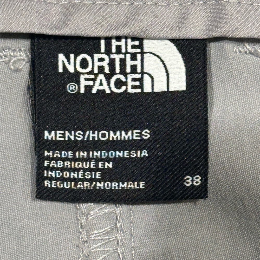 The North Face Sprag 5 Pocket Pants Mens Size 38 Waist Light Gray Nylon Outdoors - Picture 6 of 8